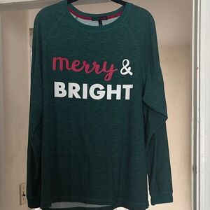 Derek Heart size large women’s Christmas long sleeve